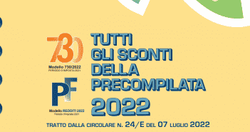 Sconti sulle tasse precompilata