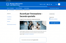 accordi per l'innovazione