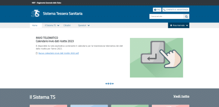 Sistema Ts - Tessera Sanitaria
