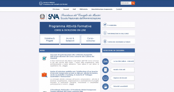 corso concorso SNA Scuola Nazionale dell'Amministrazione