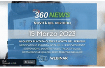 360 News di Marzo 2023: novità del periodo su Lavoro e Fisco