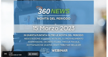 360 News di Marzo 2023: novità del periodo su Lavoro e Fisco