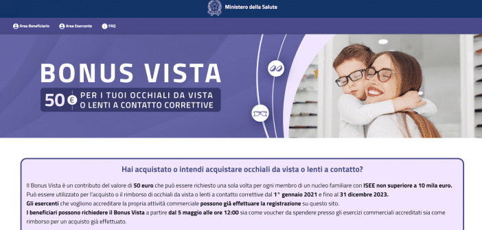 Bonus Vista - www.bonusvista.it