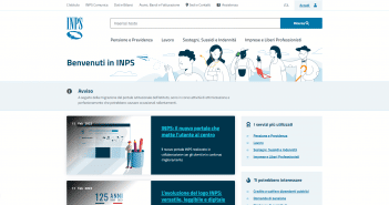 Nuovo sito INPS 2023
