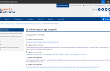 Interpelli Agenzia delle Entrate
