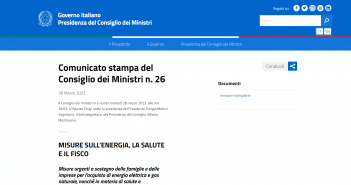Nuovo Decreto bollette