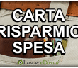 carta risparmio spesa