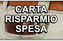 carta risparmio spesa