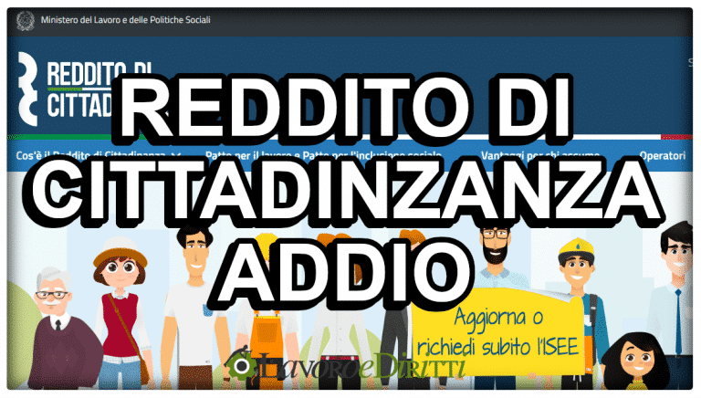 Reddito di cittadinanza