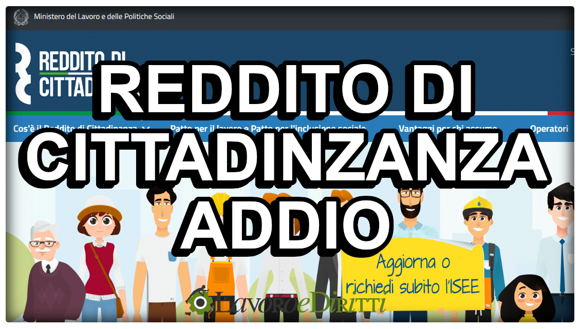 Reddito di cittadinanza sospeso ultimo pagamento luglio, cosa fare
