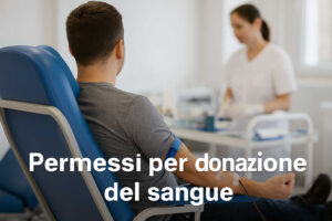 Permessi per donazione sangue