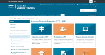 Processo Tributario Telematico PTT SIGIT