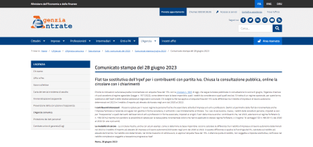 flat tax incrementale agenzia entrate