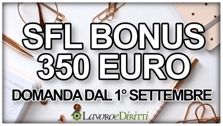 Bonus SFL 350 euro