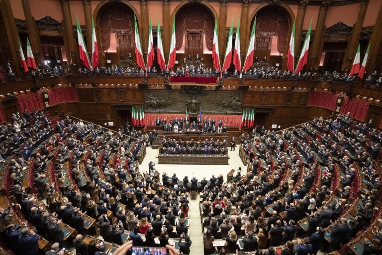 Camera dei deputati Aula Palazzo Montecitorio Roma