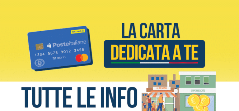 Social Card Dedicata a Te 2024 da 460 euro in arrivo: ultime notizie