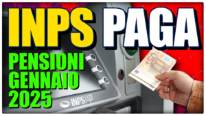 Data Pagamenti Pensioni Gennaio 2025