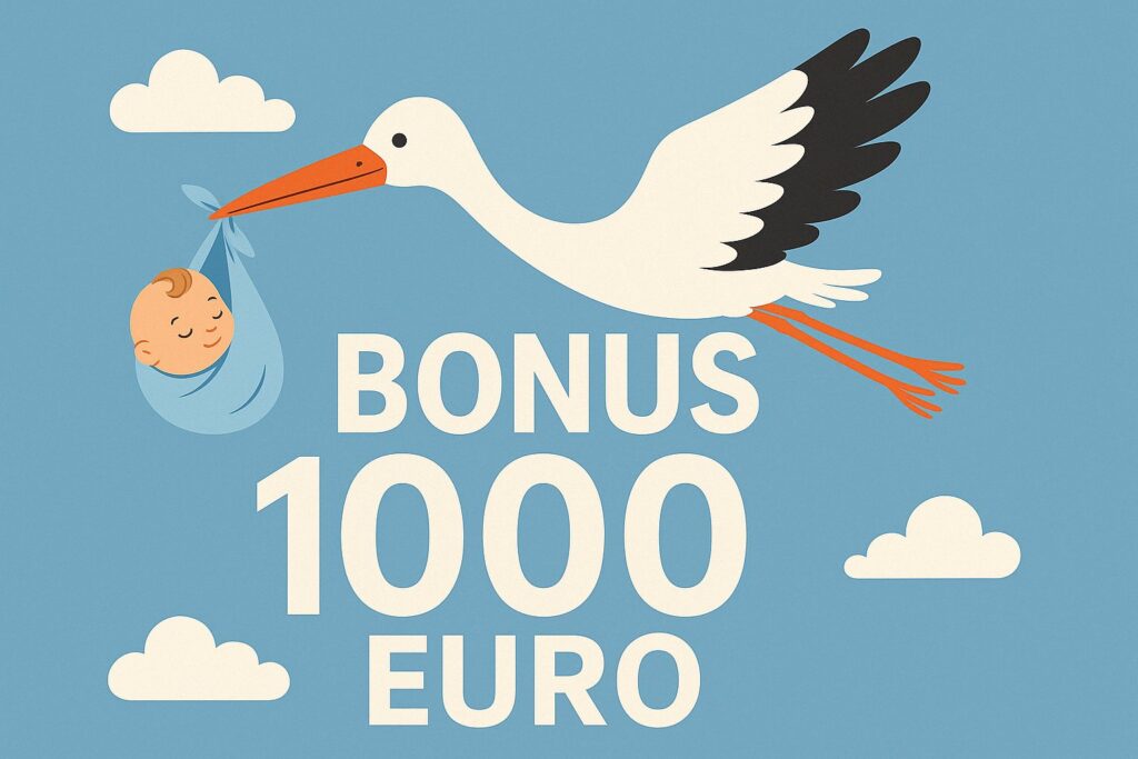 Bonus 1000 euro nuovi nati