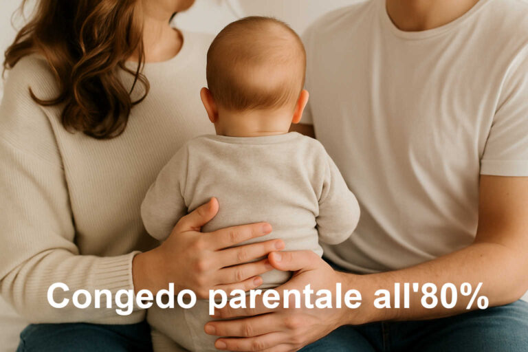 Congedo parentale 2025 Inps 80%