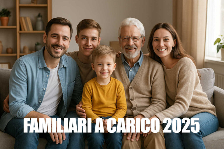 Detrazioni familiari a carico 2025