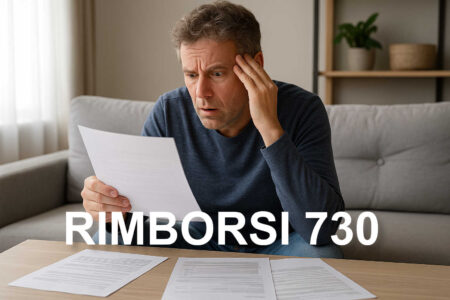 Blocco rimborsi 730 debiti fisco