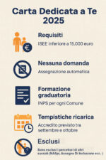 Carta Dedicata a Te 2025, aggiornamenti e ultime novità