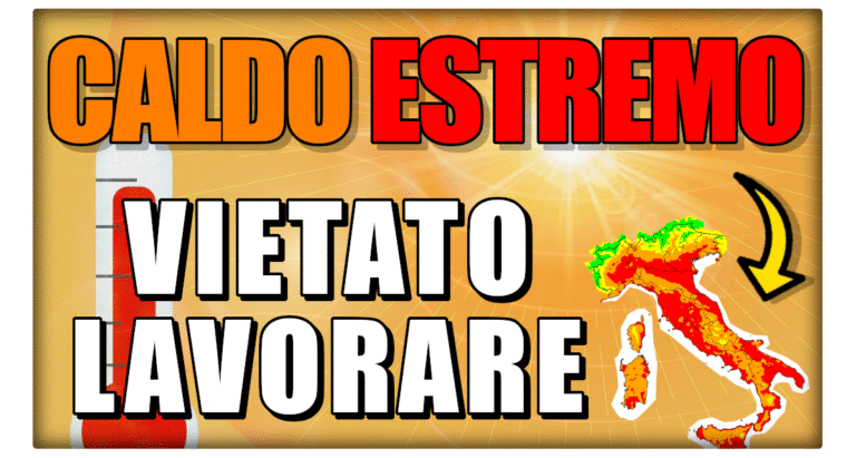 Caldo estremo vietato lavorare