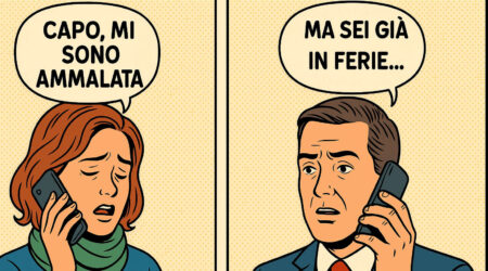 Dipendente si ammala mentre è in ferie