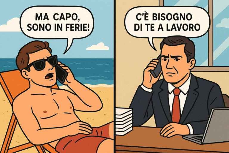 Ferie interrotte dal datore di lavoro