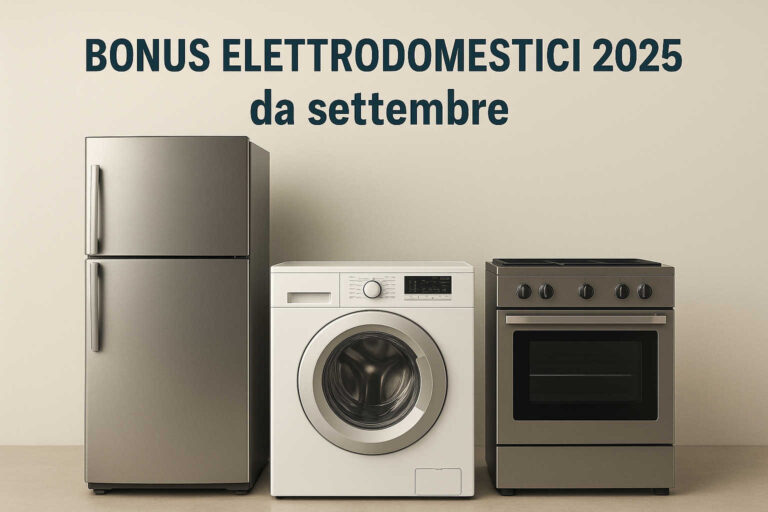 Bonus Elettrodomestici 2025