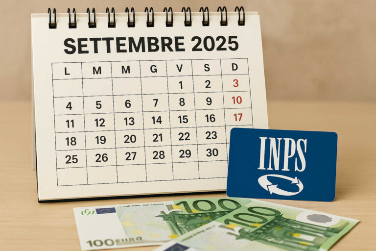 Pagamenti INPS di settembre 2025