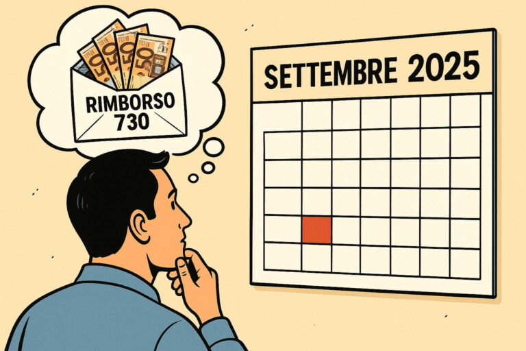 Rimborso 730 a settembre