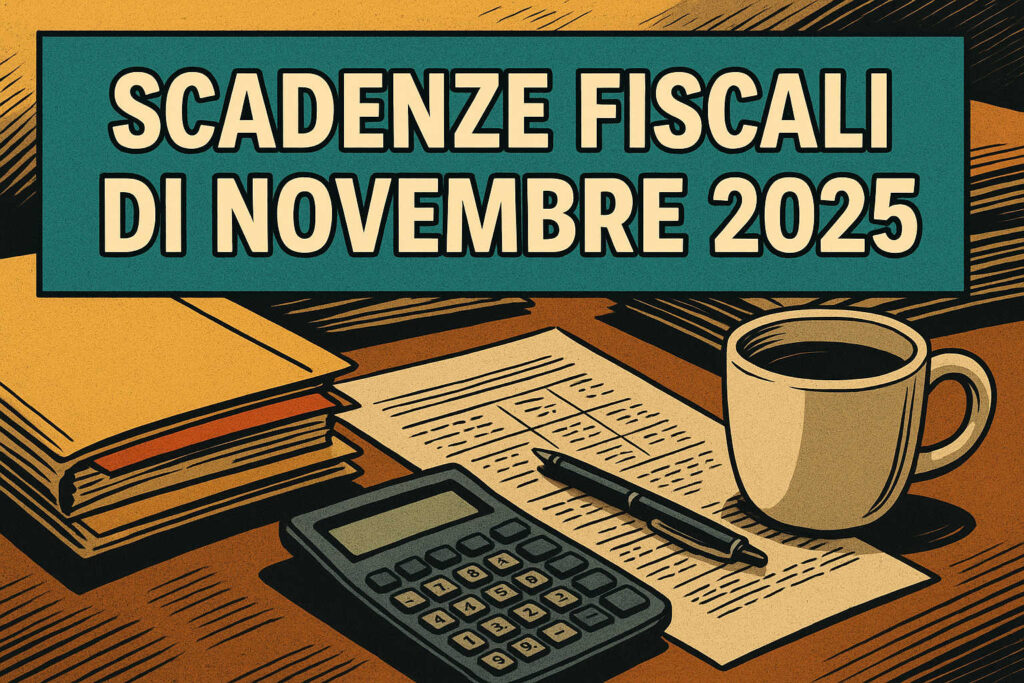 Le principali Scadenze fiscali di novembre 2025: tutte le date da ricordare Scadenze fiscali di novembre 2025