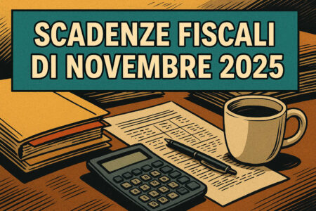 Le principali Scadenze fiscali di novembre 2025: tutte le date da ricordare Scadenze fiscali di novembre 2025