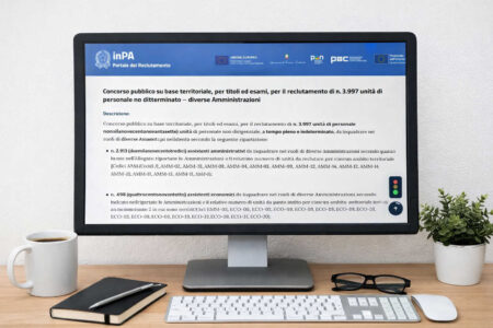 Maxi Concorso RIPAM 2026: 3997 posti in tutta Italia e basta il diploma Concorso RIPAM Assistenti 2026: 3997 posti per diplomati