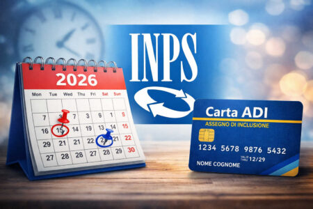Pagamenti Assegno di Inclusione 2026: il calendario ufficiale ADI INPS mese per mese