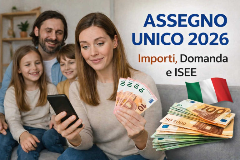 Assegno Unico 2026: importi, ISEE e sostegno economico alle famiglie