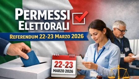 Scrutatori e presidenti di seggio al lavoro durante il referendum del 22 e 23 marzo 2026, guida ai permessi elettorali per i lavoratori