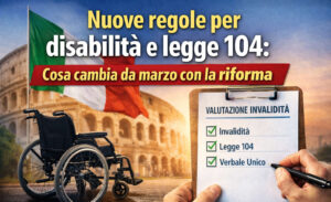 Riforma disabilità 2026: nuove regole per invalidità e legge 104 con verbale unico e nuovo sistema di valutazione