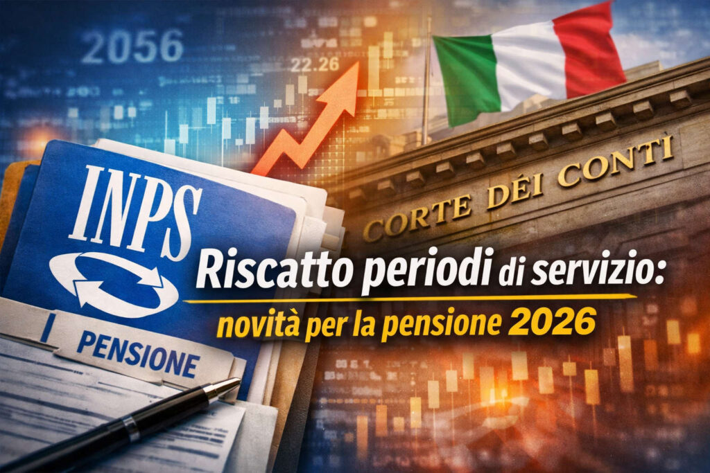 Pensioni, riscatto periodi di servizio: cosa cambia dopo la sentenza della Corte dei Conti Riscatto periodi di servizio per la pensione 2026 con novità INPS dopo sentenza Corte dei Conti