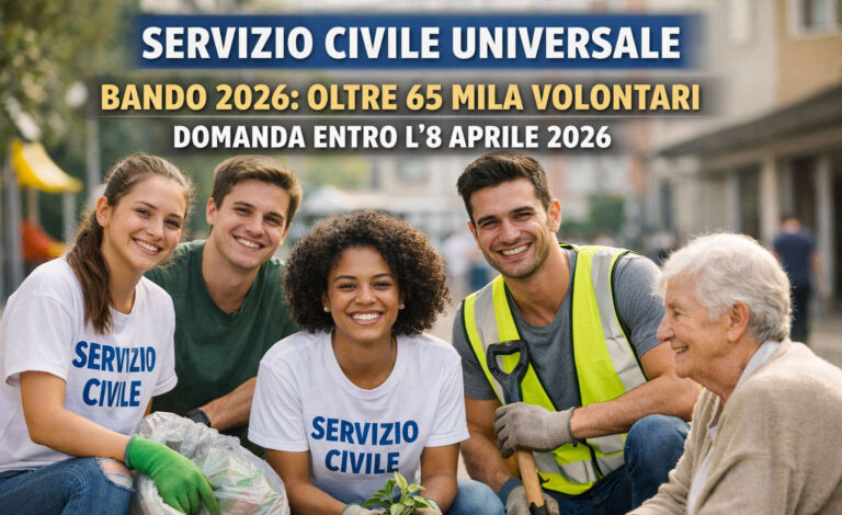 Giovani volontari impegnati in attività sociali durante un progetto di Servizio Civile Universale