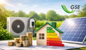 Conto Termico 3.0 GSE, efficienza energetica casa con pannelli solari e pompa di calore