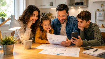 Bonus bollette da 115 euro, in arrivo il contributo straordinario ARERA Famiglia controlla la bolletta elettrica con il bonus da 115 euro