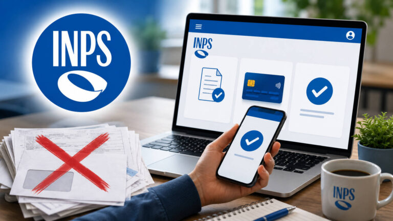 Contributi volontari INPS 2026 con pagamento online dal sito INPS e stop ai bollettini cartacei
