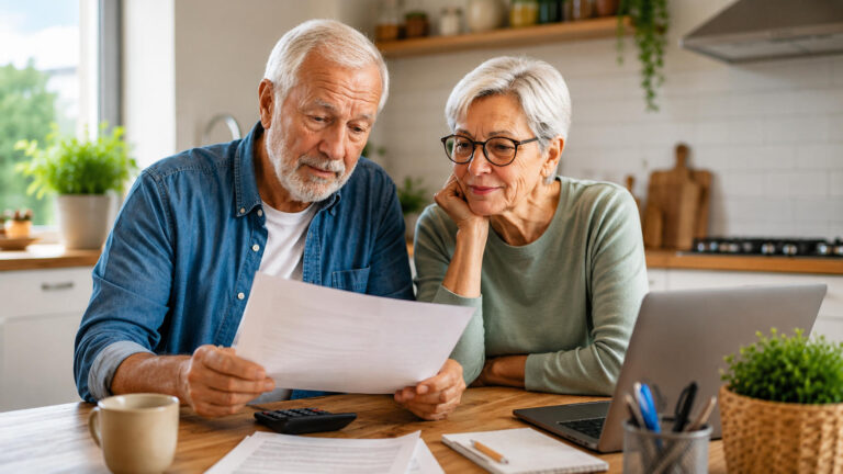 Quattordicesima pensionati 2026: a chi spetta, importi, requisiti e quando arriva Coppia di pensionati controlla documenti e pensione per la quattordicesima INPS 2026