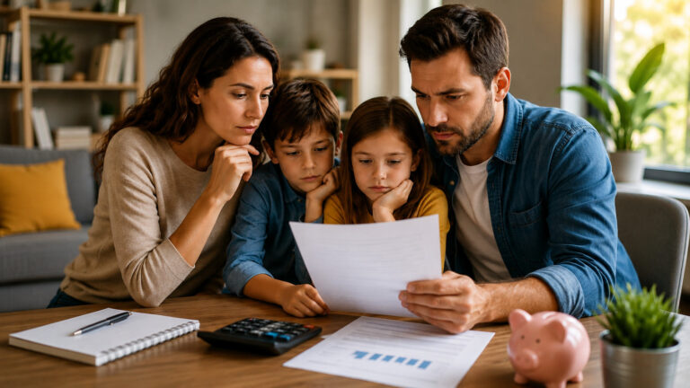 Assegno Unico, occhio alla scadenza di giugno per non perdere soldi Famiglia con due figli esamina documenti e calcoli per verificare l'Assegno Unico e l'ISEE prima della scadenza del 30 giugno.