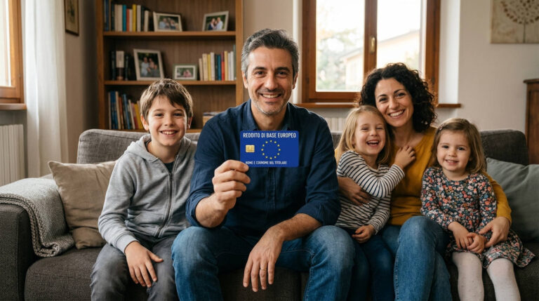 Reddito universale europeo, ultime novità: cosa succede ora e quando potrebbe arrivare Famiglia europea e reddito universale di base