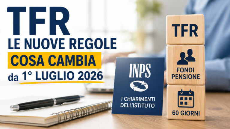 Lavoratore appena assunto consulta le nuove regole INPS sul TFR e sulla previdenza complementare.