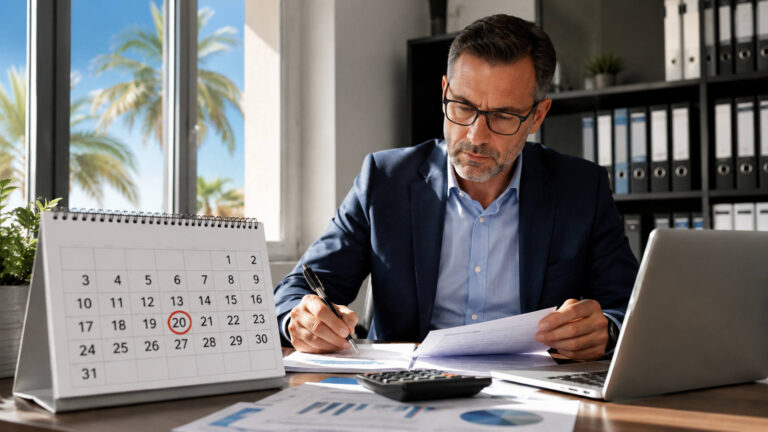 Fisco, il 20 agosto ripartono i pagamenti: tutte le scadenze e chi deve pagare Commercialista al lavoro sulle scadenze fiscali del 20 agosto 2026