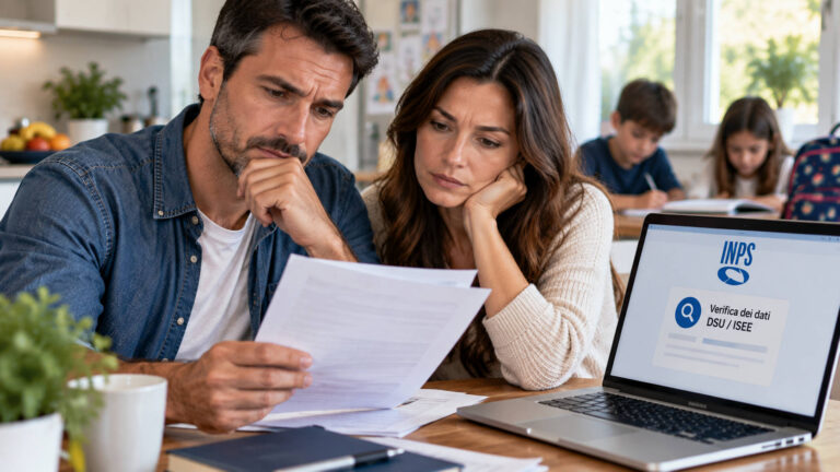Assegno Unico, attenzione ai nuovi controlli INPS: per alcuni l’importo può cambiare Famiglia alle prese con i controlli INPS sulla DSU e sull’ISEE per l’Assegno Unico